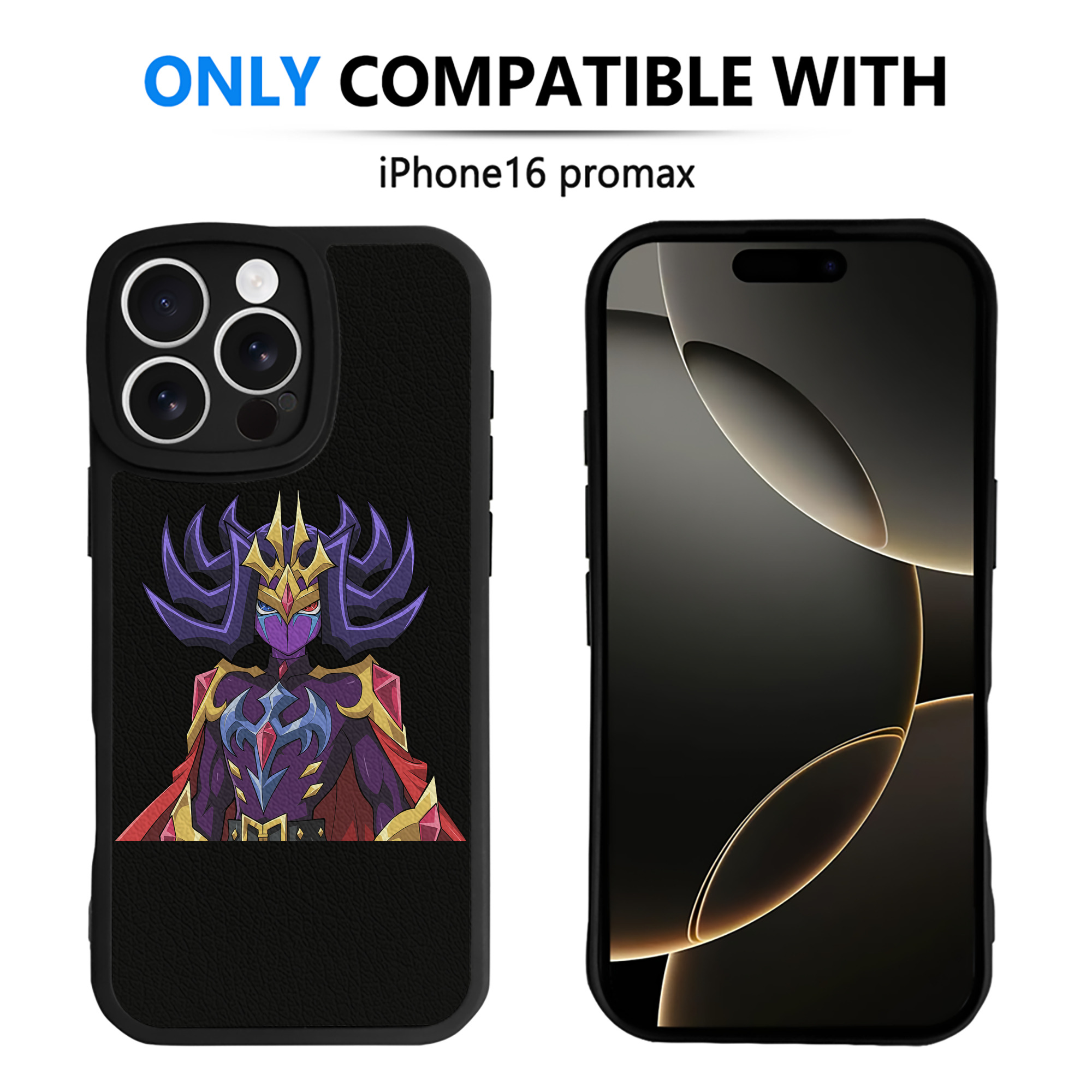 遊☆戯☆王 Yu-Gi-Oh! 【iPhone 16シリーズ対応】シリコンスマホケース（レザー調） 材質：シリコン